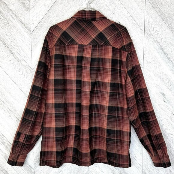 Icebreaker Shirt Mens Size XL Plaid 100% Wool Long Sleeve Button Front Outdoor - Picture 5 of 5